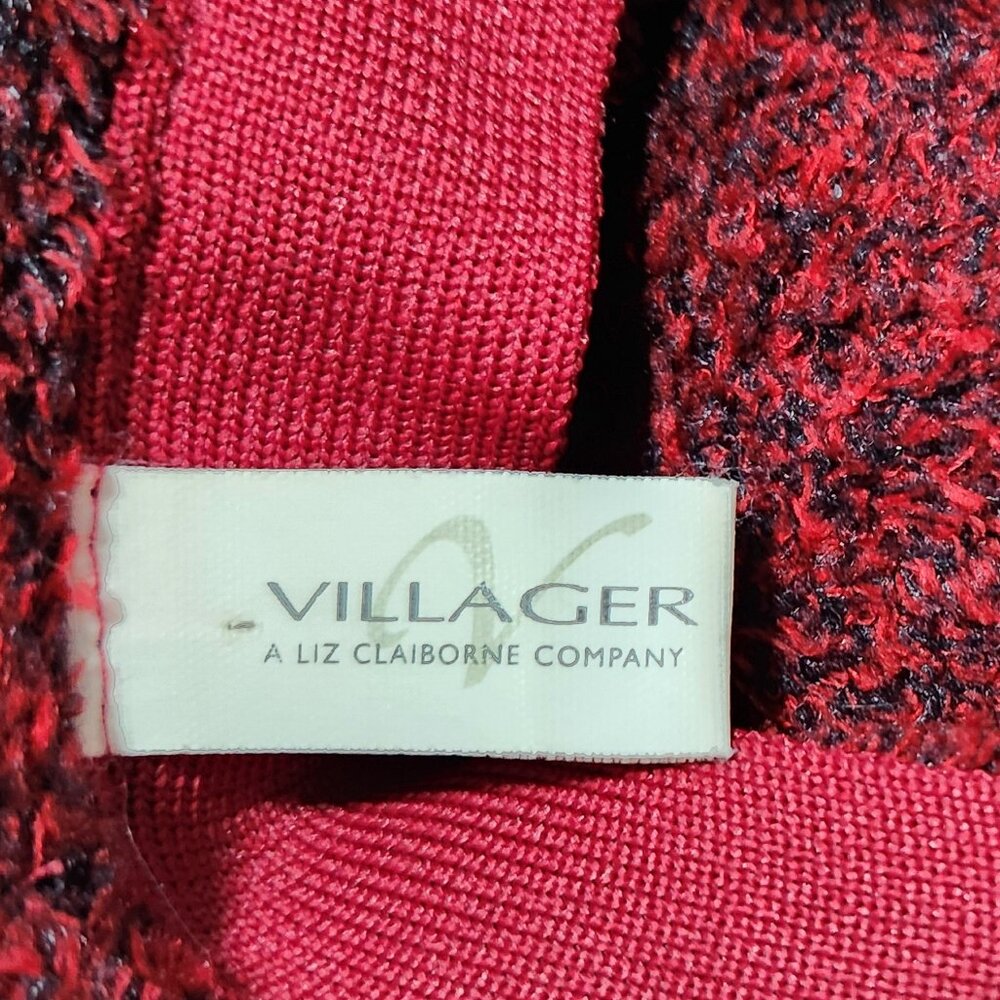 LIZ CLAIBORNE VILLAGER RED HAT